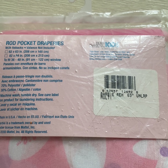 Vintage Barbie draperies - Picture 2 of 3